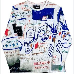 ROME PAYS OFF Basquiat Long-sleeve T-shirt Medium